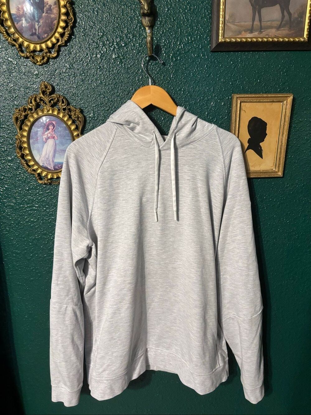Lululemon City Sweat Pullover Hoodie - Gray Dallas Stars Logo Sz XXL